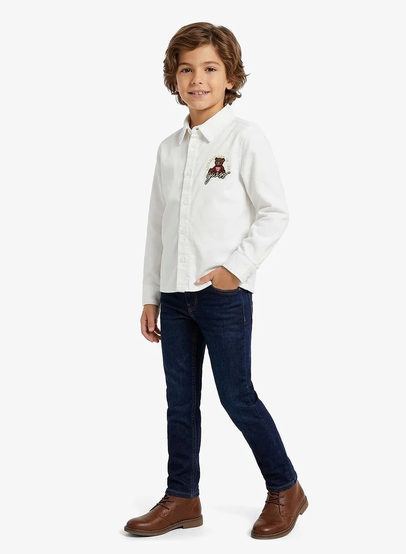 GUESS Kids Regular Fit Oxford Shirt