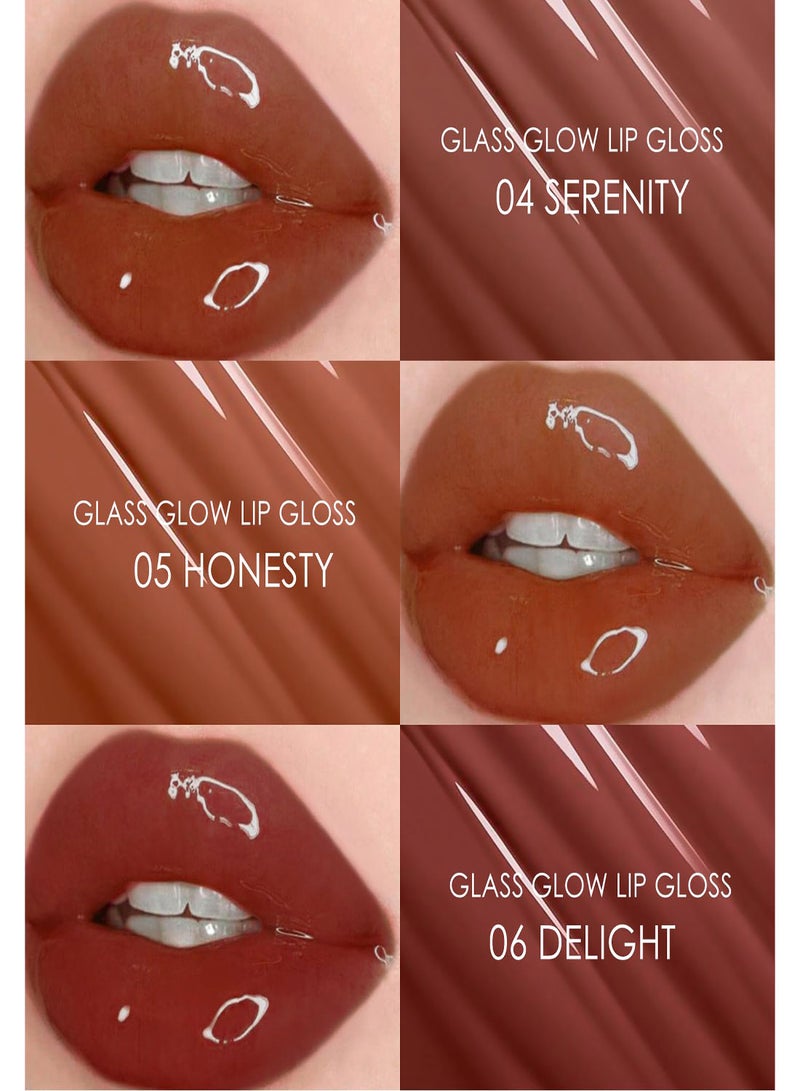 SYOSI Jelly Lip Gloss   3 Colors Mirror Shiny Finish Lip Care Transparent Toot Lip Oil Watery Liquid Glow Tinted Hydrating Lip Gloss Tint for Natural Glossy Non-Sticky Lasting Lip Stain Set - Image 5