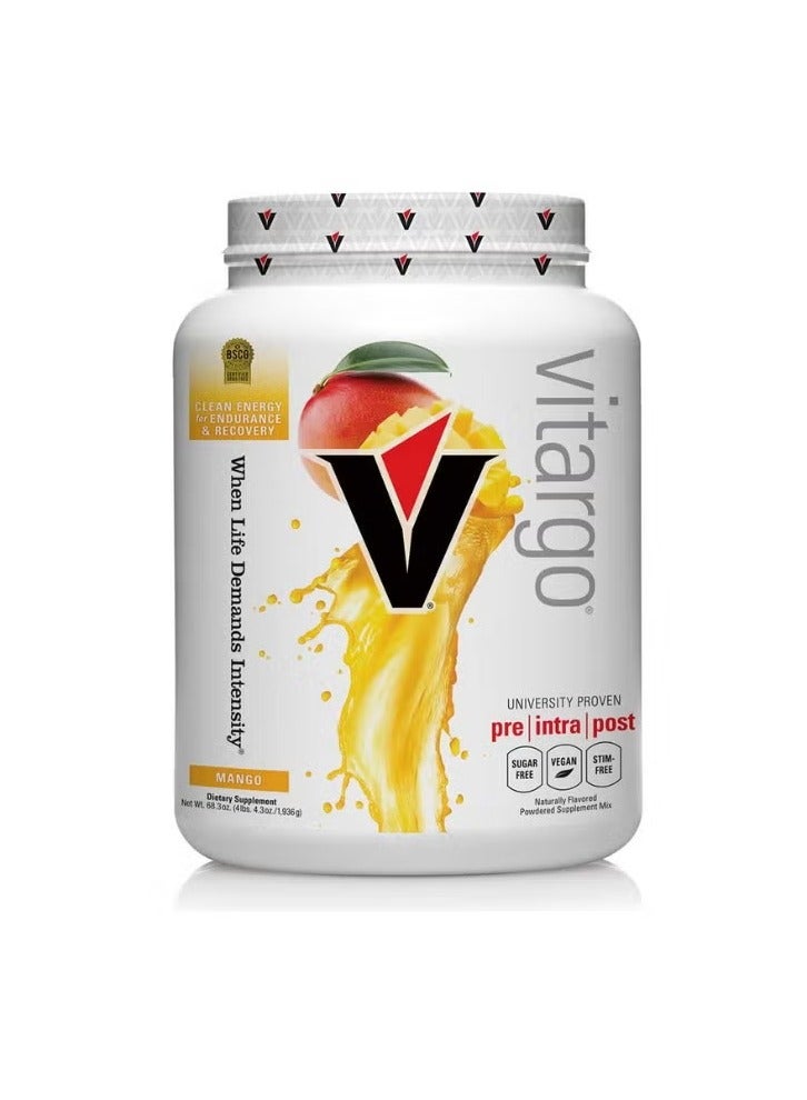 Vitargo Carbohydrate Fuel, Mango, Promote Performance and Recovery, 4 LB