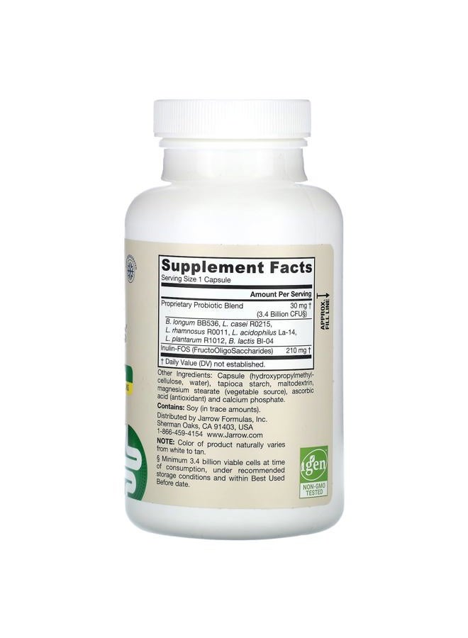 jarrow formulas Jarro-Dophilus + FOS, Promotes Intestinal and Immune Health, 3.4 Billion Organisms Per Cap (Cool Ship), 300 Count (Pack of 3) - Image 2