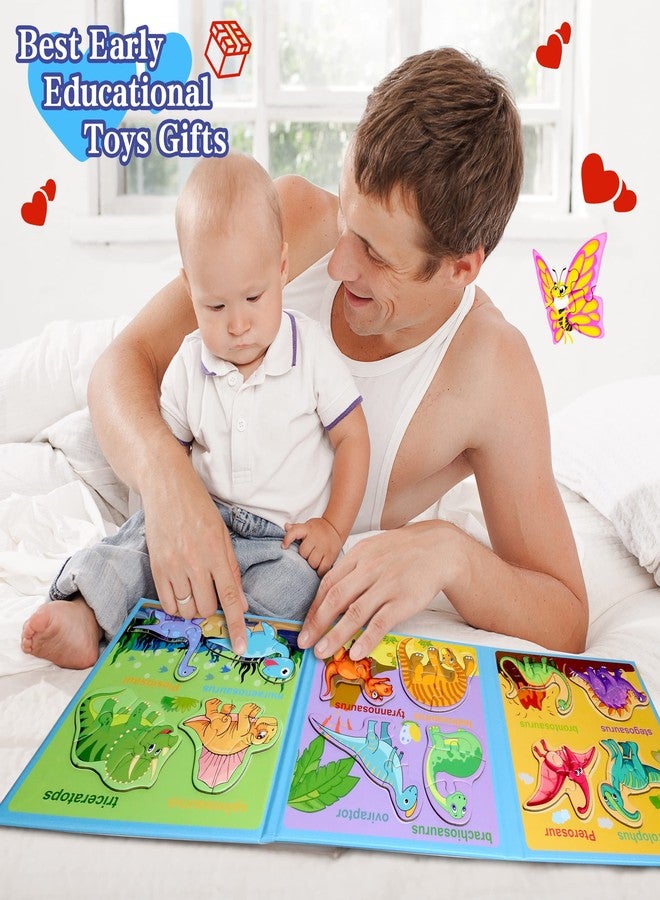 QimuMku Magnetic Puzzles for Kids Ages 1-3, Travel Toddler Puzzles Ages 2-4 Year, Dinosaur Activities Toy for Boys & Girls 3-5 yo - Learning Magnet Gift for Road Trip - Image 5