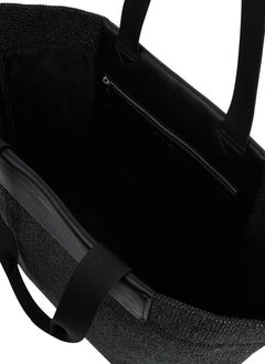CALVIN KLEIN RAFFIA LARGE SHOPPER  - Image 4