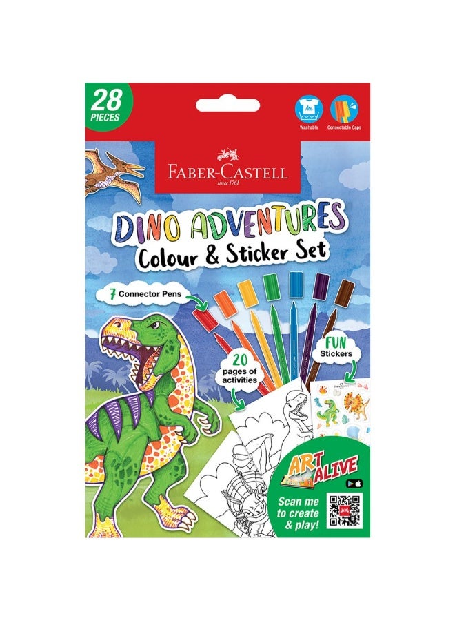 كتاب تلوين اطفال A5 ديناصور