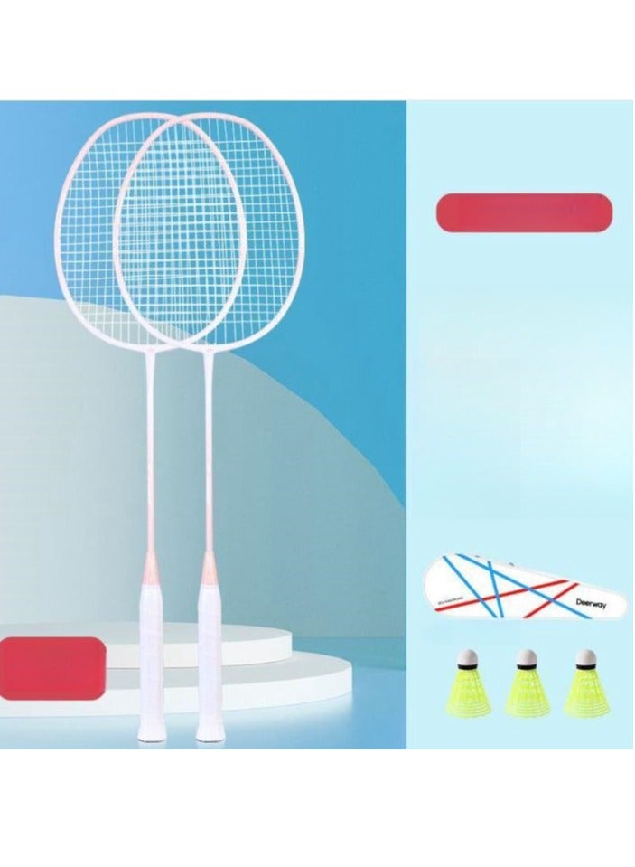 Deerway Delhui Badminton Racket Ultra Light And Durable Adult Suit, Competition Training, Dribbling, Double Racket - Image 1