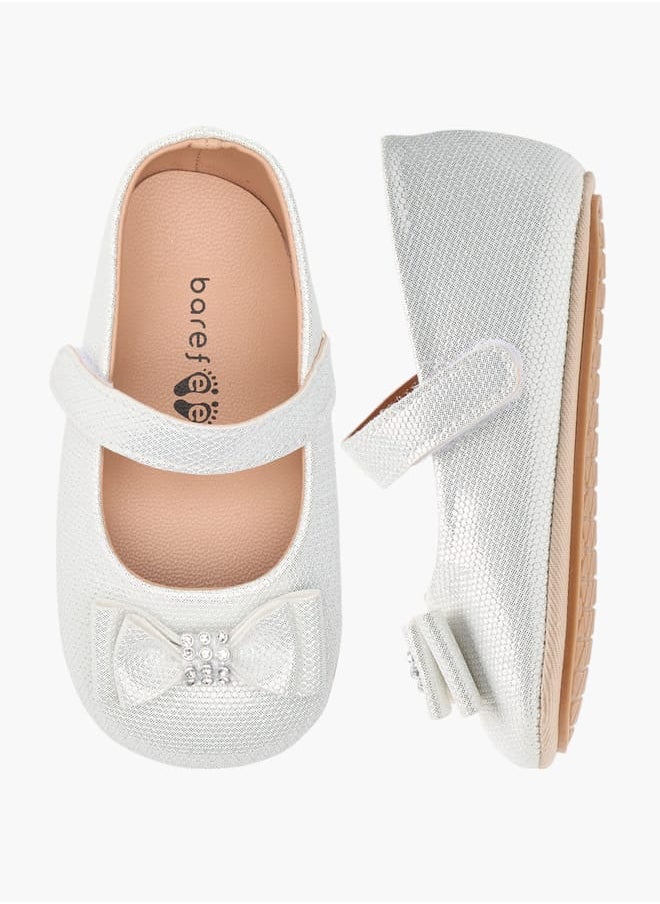 Barefeet - Girls Pram Shoes - Image 1