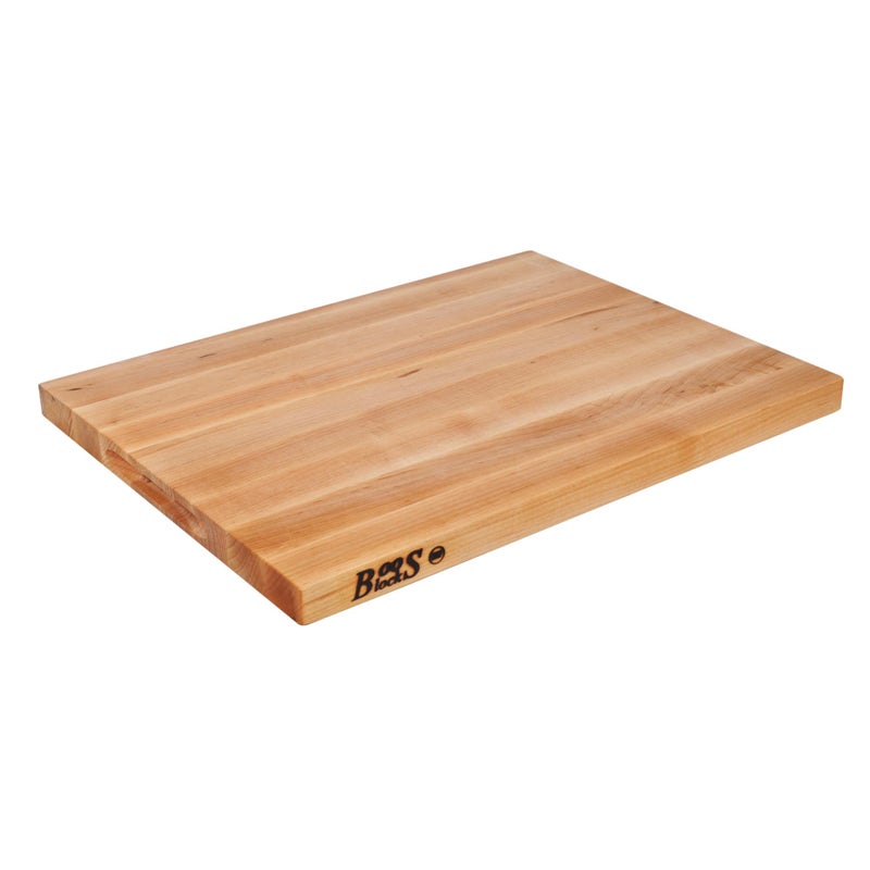 Boos Block Butchers Block Chopping Board  Thick Chopping Board  North American Hard Maple Chopping Board  Safe for Food Preparation  18 x 12 x 125 Inches