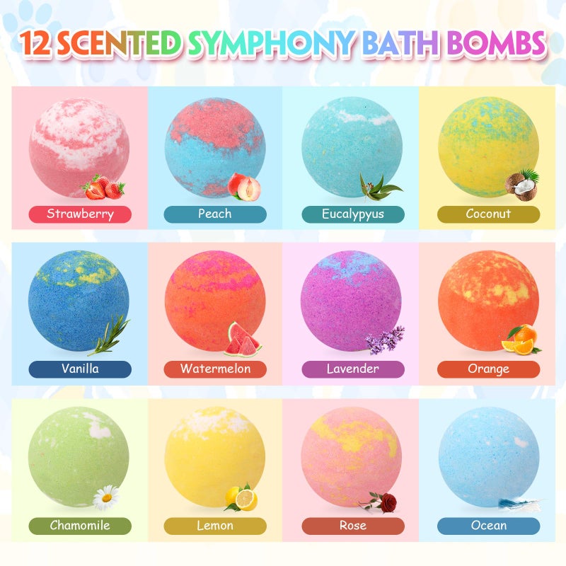 FUNCREVITY Bath Bombs for Kids with Surprise Inside for Girls Boys Toddlers Organic Kids Bath Bombs with Toys Inside Ideal Birthday Christmas Gift Set - Image 5