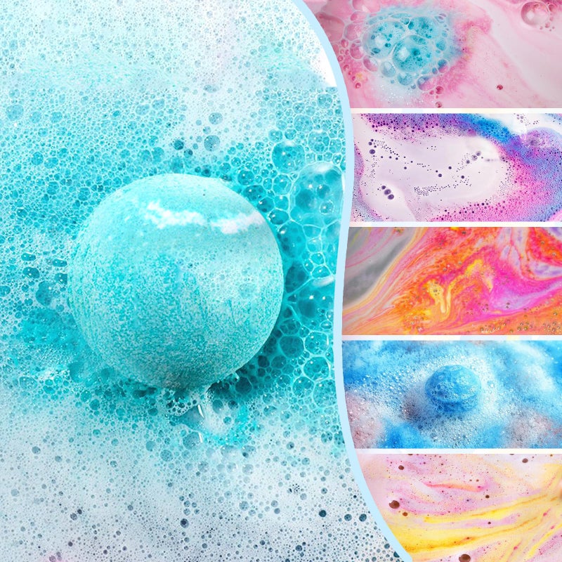 FUNCREVITY Bath Bombs for Kids with Surprise Inside for Girls Boys Toddlers Organic Kids Bath Bombs with Toys Inside Ideal Birthday Christmas Gift Set - Image 4