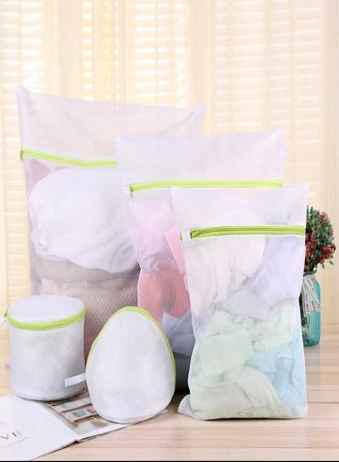 6-Piece Zipper Laundry Bag Set - Image 5