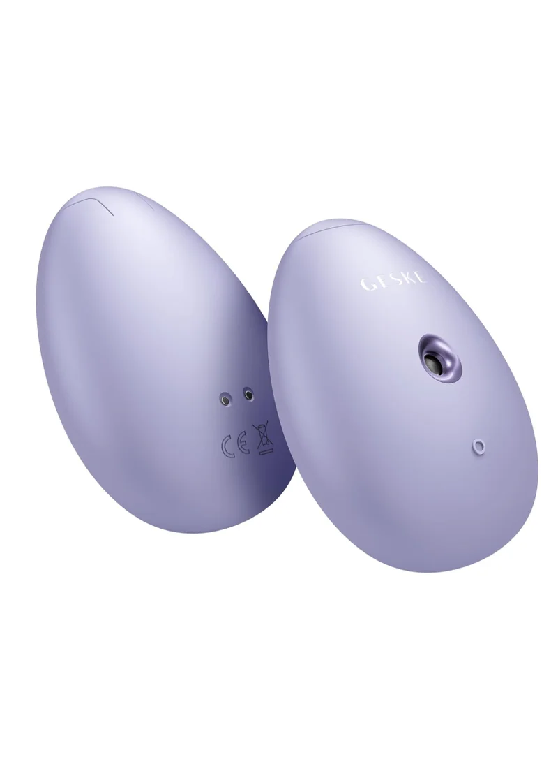 GESKE Geske SmartAppGuided Facial Hydration Refresher | 4 in 1 | Water Atomiser | Face Steamer | Water Spray | Face Mister | Facial Cleansing Device | Spray Mist | Cosmetics | Natural Glow - Purple