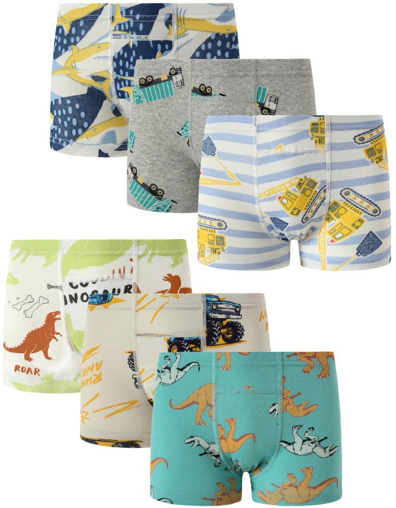 Boboking Toddler Boys Trainer Dino Underwear Potty Boy Boxer Briefs 2T - Image 1