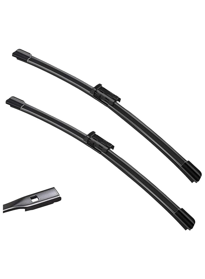 Elshafey Car Windscreen Wiper Blade for Hyundai Tucson 2020-2023 26"+19", Flat Front Rear Wipers Blades Set, Enhanced Clarity, Easy Replacement - Image 2