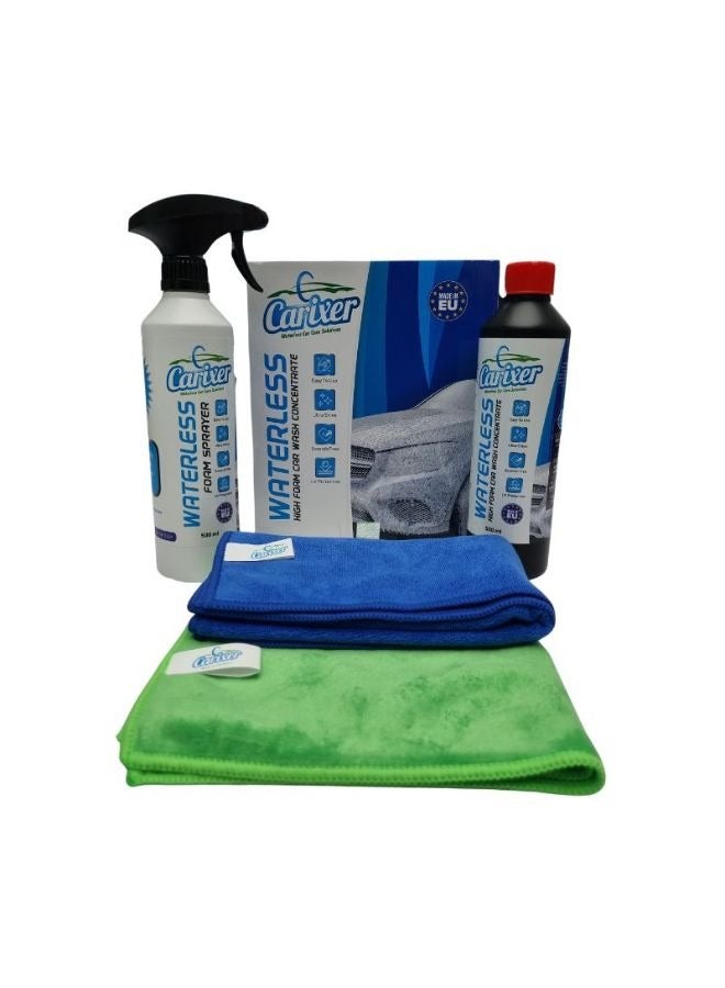 Carixer High Foam Waterless Car Wash Kit - Image 1