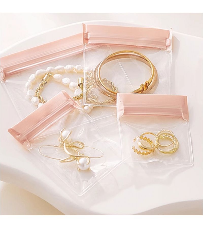 10pcs Jewelry Storage Bags Anti Tarnish Travel Organizer for Earrings Rings Necklaces - Image 2