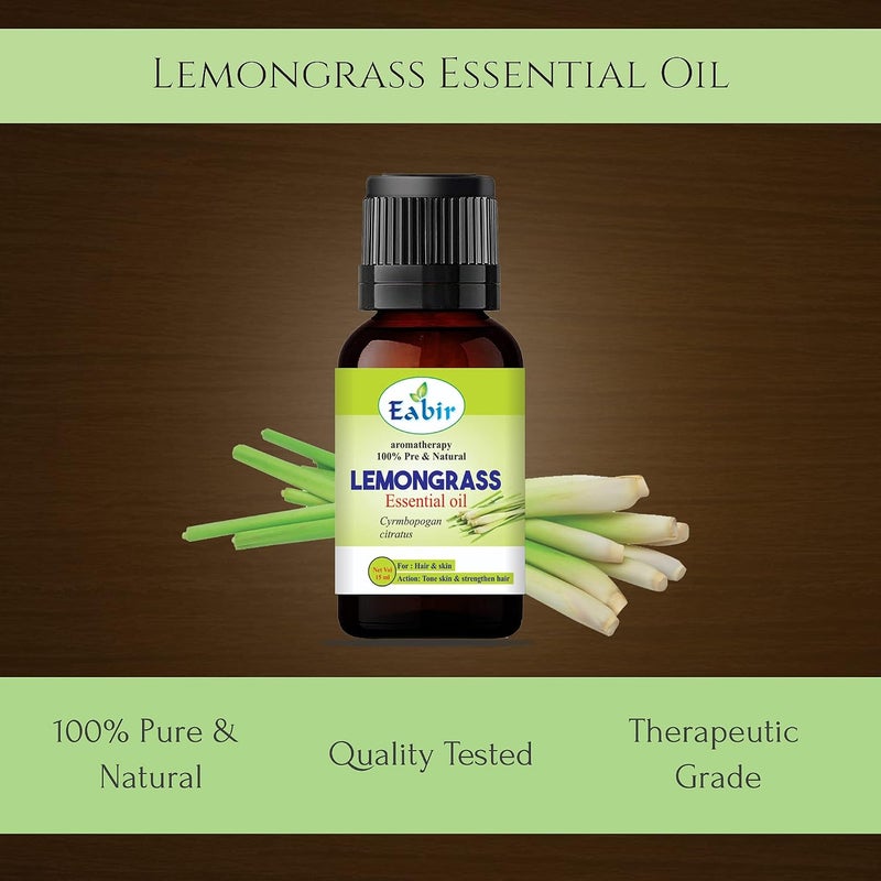 Eabir Wooden Electric Aroma Burner - Essential Oil and Aroma Burner-Camphor Aroma Diffuser - Kapur dani | Lemon Grass15 Ml Oil(Cylindrical) - Image 3