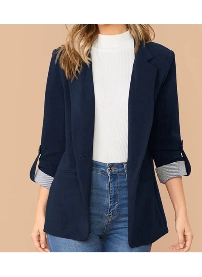 Shougu Fashionable Slim Fit Temperament Suit Jacket  - Image 1