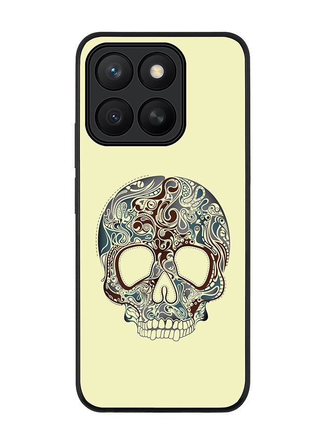 Stylizedd For Honor X8c Case,Slim fit Camera Protection, Shockproof Thin Phone cover  - Skully Tattoo
