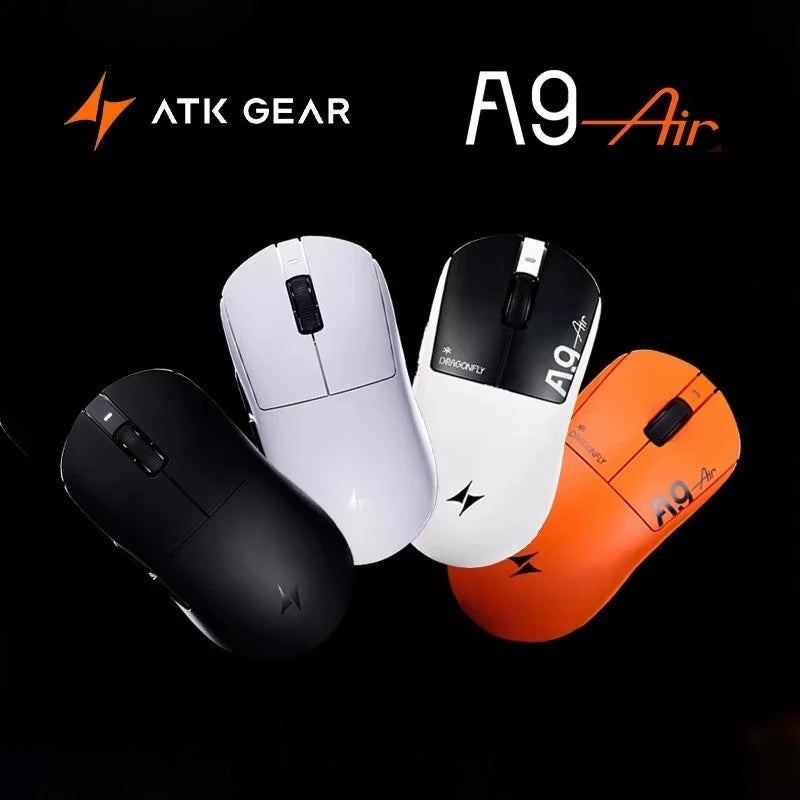 ATK Dragonfly A9 Air Ultimate Wireless Gaming Mouse, PAW3950 Ultra, 42000DPI, 8KHz, Rgb, for Windows PC and Mac - Image 2