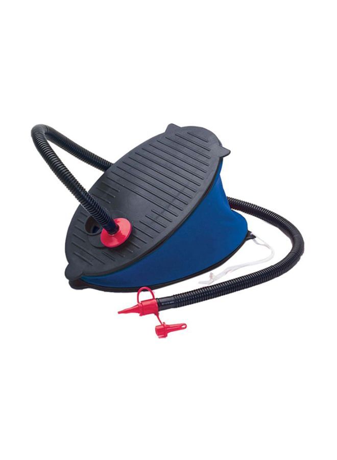 INTEX Bellows Foot Pump - Blue/Black 23.5x7.3x33.4cm - Image 1