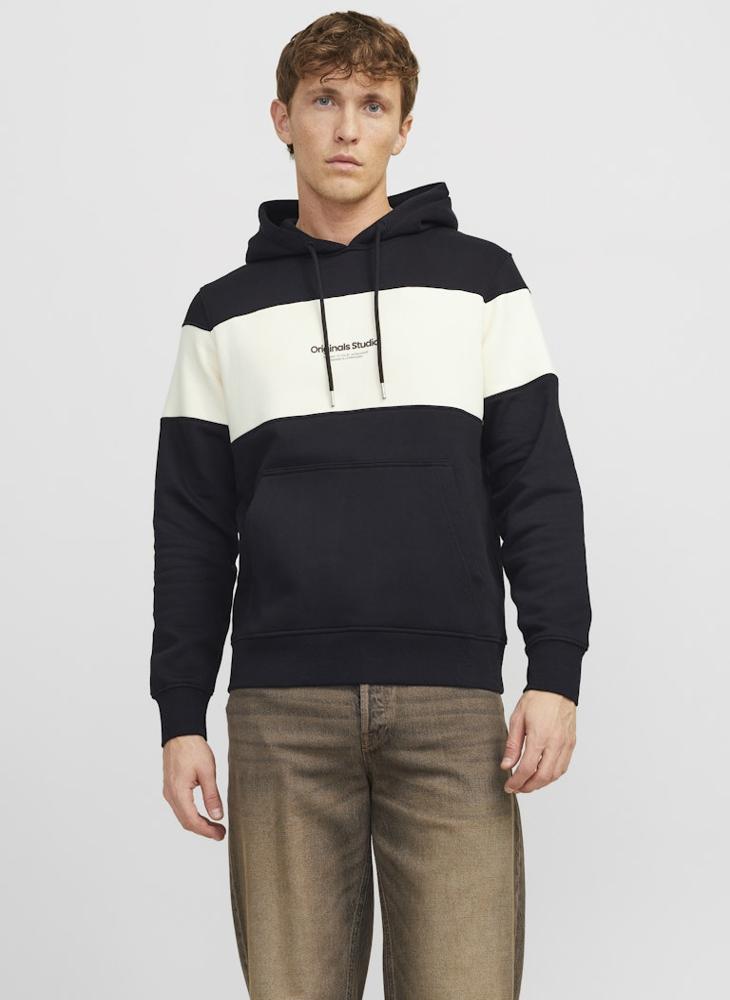 JACK & JONES - Jorvesterbro Colour Block Hoodie - Image 1