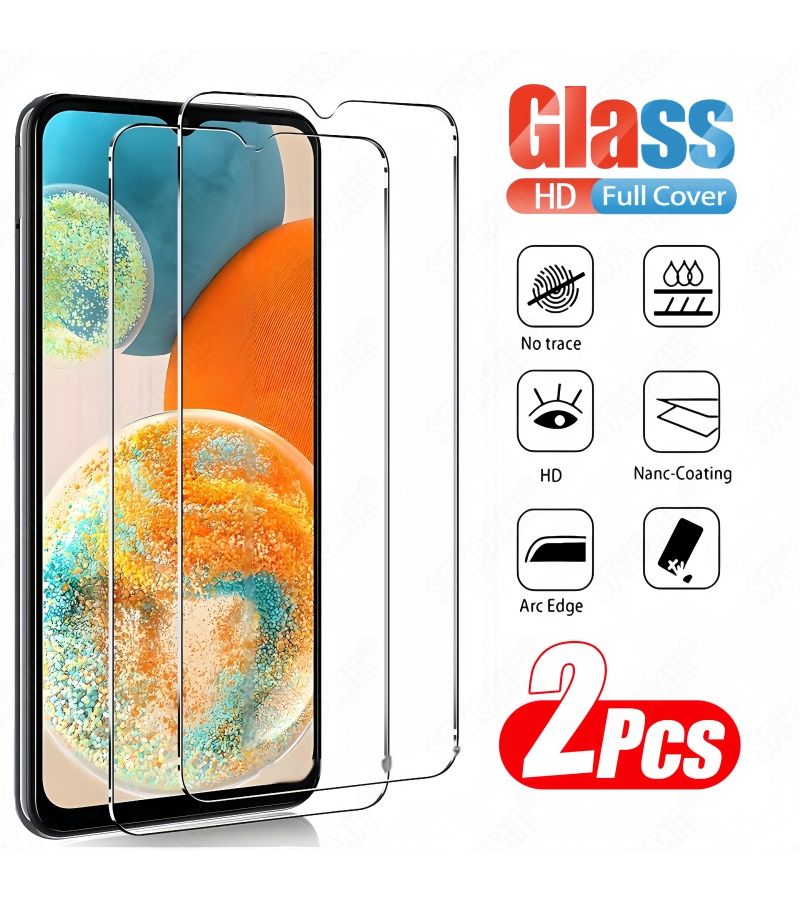 2pcs HD Tempered Glass Screen Protector For Samsung Galaxy A54 5G 9H Hardness Anti Scratch Touch Accuracy Protection - Image 1