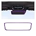 Suvnie Car Rear View Mirror Protector Frame Silicone Auto Rearview Edge Protective Cover Compatible With Model 3 Y Car Interior Decor Accessories Purple - Image 2