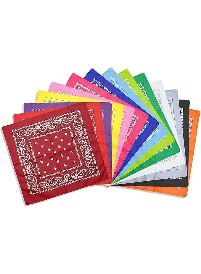 Pink Bandana – Multipurpose Head Scarf, Neck Wrap, Face Cover & Handkerchief – Unisex - Image 4