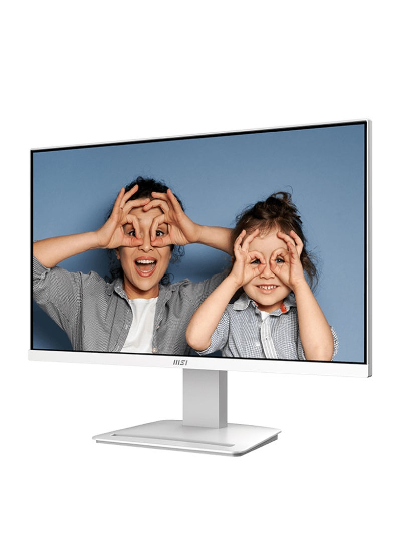 PRO MP2412W 23.8" FHD 100Hz Business Monitor - Anti-Flicker, EyesErgo Technology, TÜV Certified, 1ms MPRT, HDMI™ & DisplayPort Connectivity, VESA Mount, Cable Management, Eye-Q Check, Ergonomic Design for Programming, Coding & Website Design, 9S6-3BA9CH-077 White