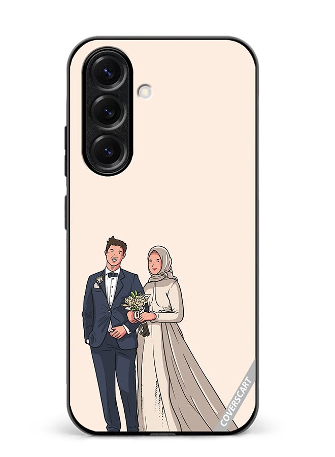 VR CREATIVE Protective Case Cover For Samsung Galaxy S25 Wedding Design Multicolour