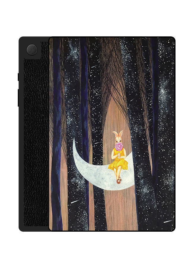 Protective Flip Case Cover For Samsung Galaxy Tab A8 10.5 2021 Hare Enjoying Lollypop