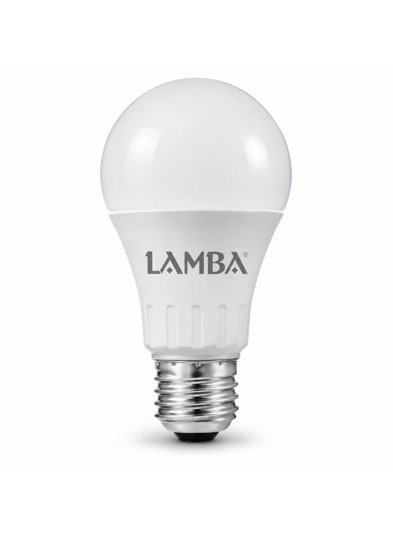 LAMBA 12W LED Bulb  White 7000K E27 1320 Lumens Energy Saving Light 110lm/W High Efficacy Pack of 3 | Stable Bright Light | Installation for Home and Office | Long Lifespan Up to 30000 hours - Image 3