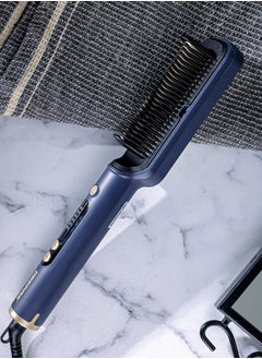 GEEPAS Hair Straightening Brush Smooth and Comb-Like Design for Hairs and Beard, Perfect For Salon and At Home Styling  - Image 4