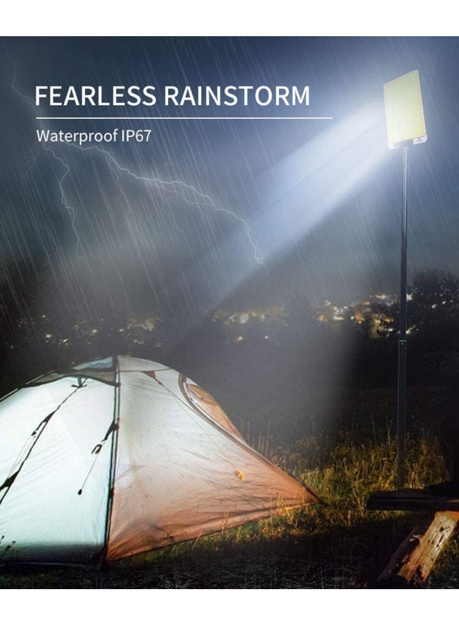 جو تو كامبس قضيب صيد تلسكوبي بإضاءة LED للتخييم بقدرة 800 وات مع جهاز تحكم عن بعد | مشاعل LED للتخييم لصيد الأسماك والحديقة والأحداث وإصلاح السيارات في حالات الطوارئ - Image 4