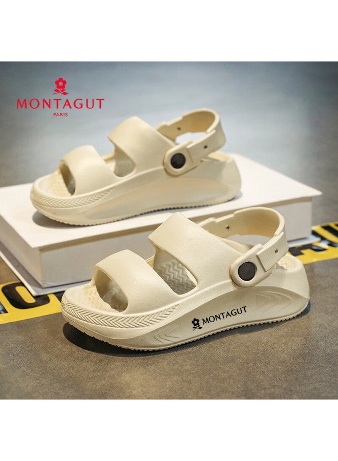 Montagut Children's Slippers Boys Summer Sports Non-slip Soft Sole Beach Sandals For Ages 6-12 - Image 2