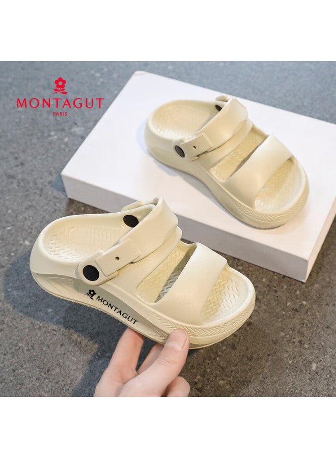 Montagut Children's Slippers Boys Summer Sports Non-slip Soft Sole Beach Sandals For Ages 6-12 - Image 5