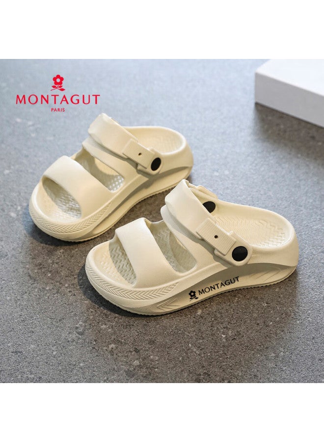 Montagut Children's Slippers Boys Summer Sports Non-slip Soft Sole Beach Sandals For Ages 6-12 - Image 3