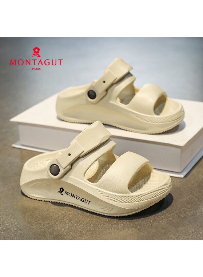 Montagut Children's Slippers Boys Summer Sports Non-slip Soft Sole Beach Sandals For Ages 6-12 - Image 1