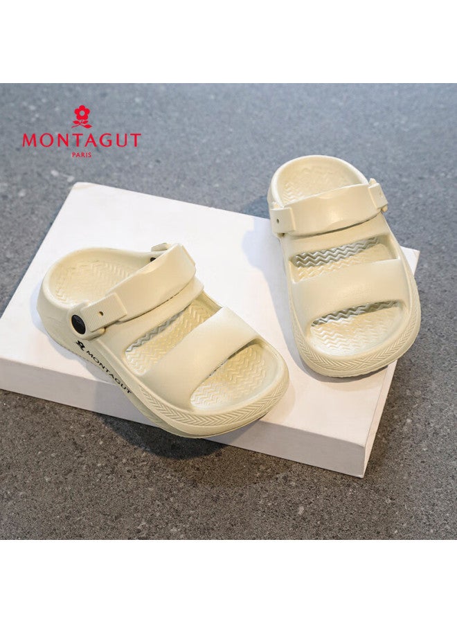 Montagut Children's Slippers Boys Summer Sports Non-slip Soft Sole Beach Sandals For Ages 6-12 - Image 4
