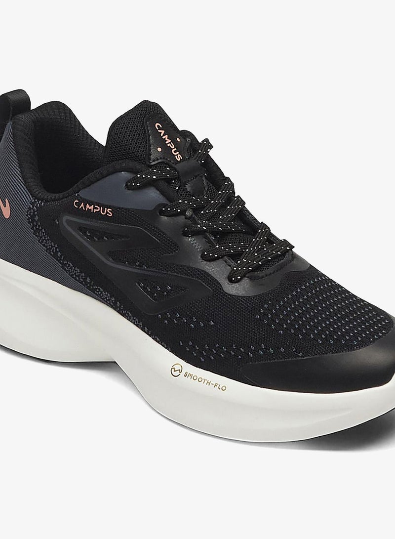 CAMPUS حذاء رياضي نسائي أسود مريح منخفض - تصميم أحادي نظيف يبرز على الفور - Image 5