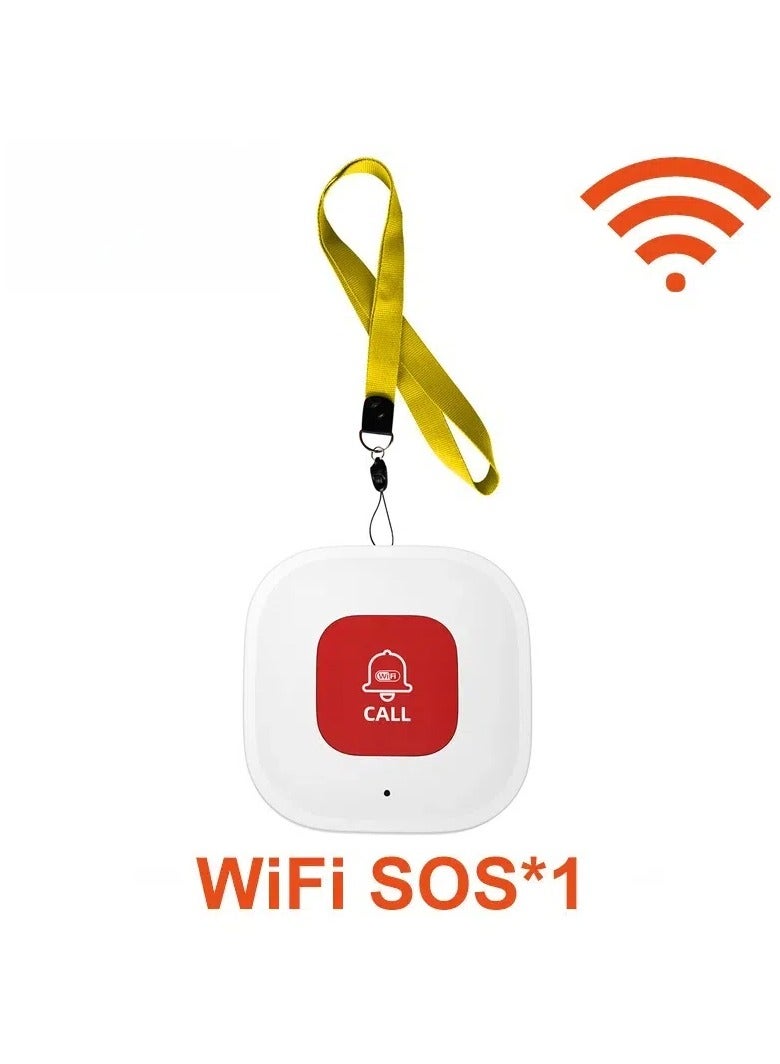 general WiFi SOS Alarm SOS Remote Control Button Hospital Remote Control Wireless Panic Button for the Elderly - Image 1