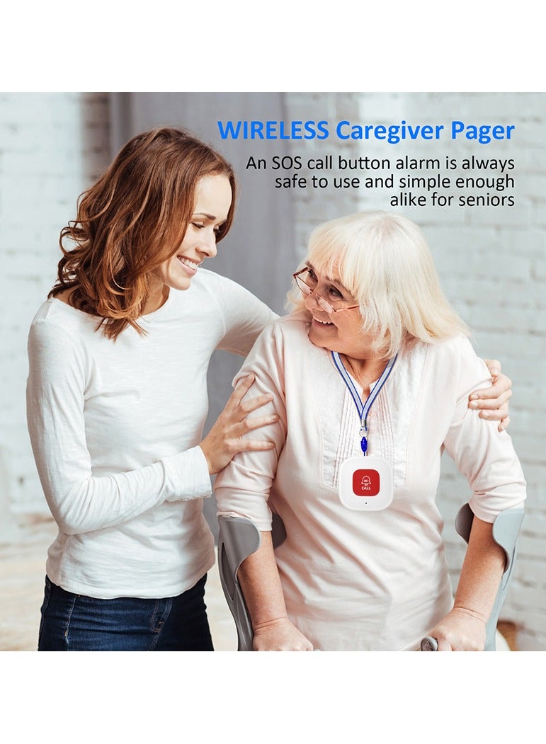 general WiFi SOS Alarm SOS Remote Control Button Hospital Remote Control Wireless Panic Button for the Elderly - Image 5