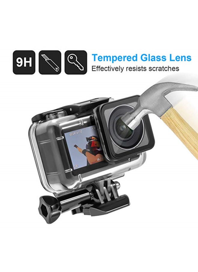 Generic DJI OSMO Action Waterproof Case OSMO Action Camera Accessories Diving Protective Case-Color:Black  - Image 3
