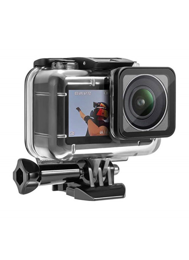 Generic DJI OSMO Action Waterproof Case OSMO Action Camera Accessories Diving Protective Case-Color:Black  - Image 1