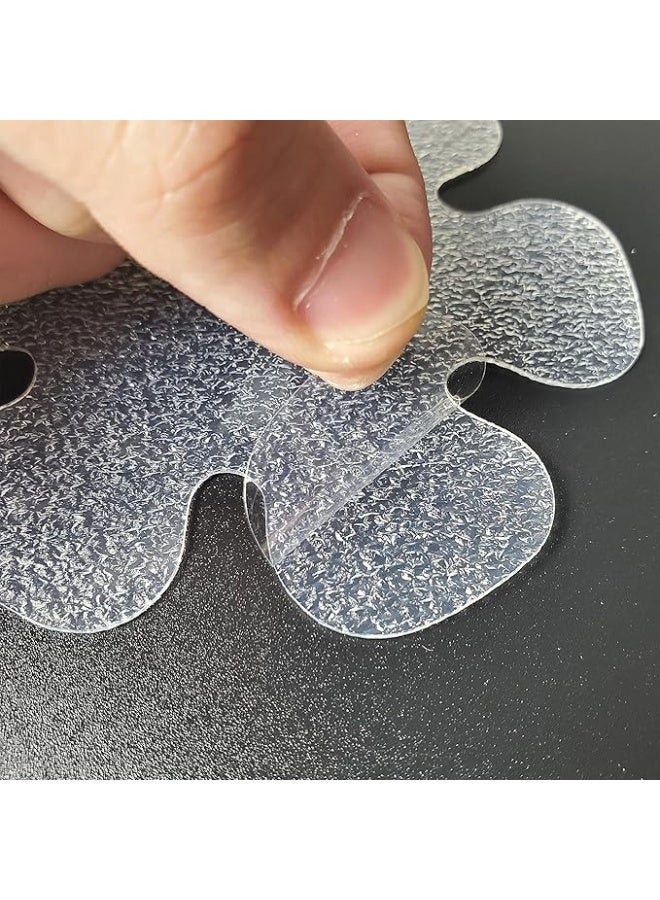 Transparent Non-Slip Bathtub Stickers, 20 PCS Safety Strips Bath Tub Stickers, Appliques Peel Prevent Slipping Grips for Floor StandTransparent Non-Slip Bathtub Stickers, 20 PCS Safety Strips Bath Tub Stickers, Appliques Peel Prevent Slipping Grips for Floor Stand - Image 4