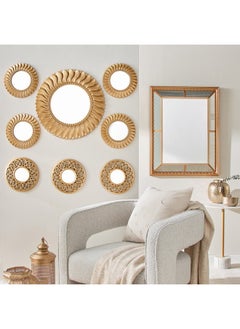 Home Box Faiz 3-Pieces Decorative Mirror Set 25 X 25Cm  - Image 4