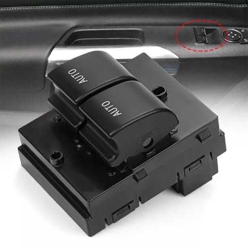 Capshat Master Power Window Switch Left Driver Side Compatible with 2010-2014 Ford Mustang | Replaces# AR3Z-14529-CA AR3Z14529CA, DWS724, 1S14144 - Image 2