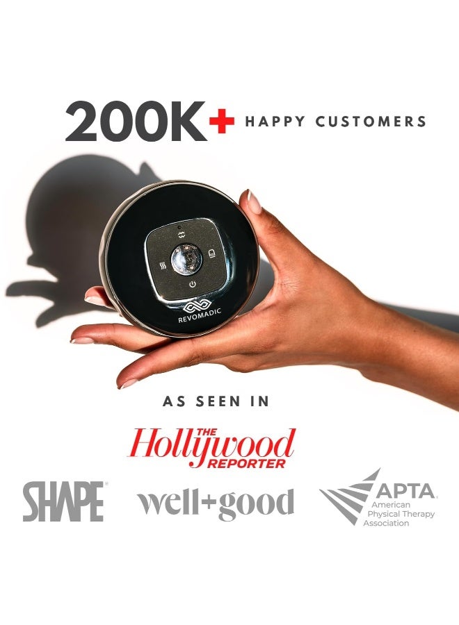 توبليو جهاز تدليك الحجارة الذكية 4 في 1، علاج بالضوء الأحمر لتخفيف الألم المستهدف، الكتل، الآلام، انزعاج العضلات، الدورة الدموية وشد البشرة، مجموعة كؤوس كهربائية محمولة - Image 2