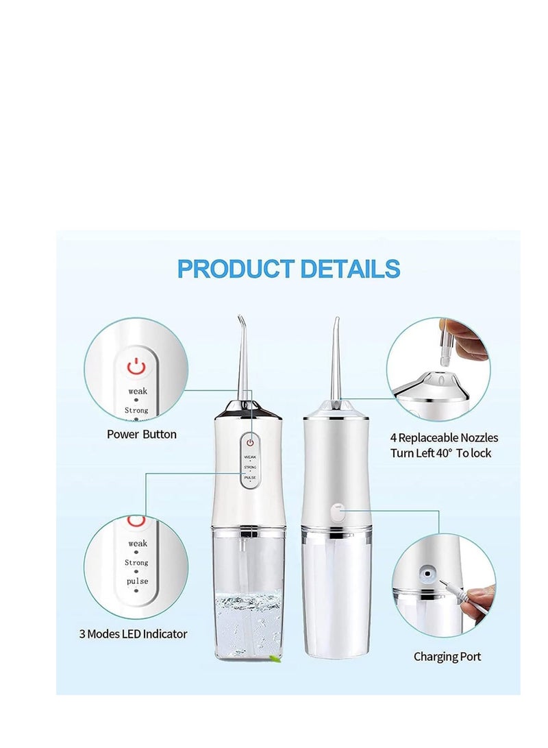 For the beauty of your smile - Water dental floss - Cordless teeth cleaning device (multi-color) - Image 4