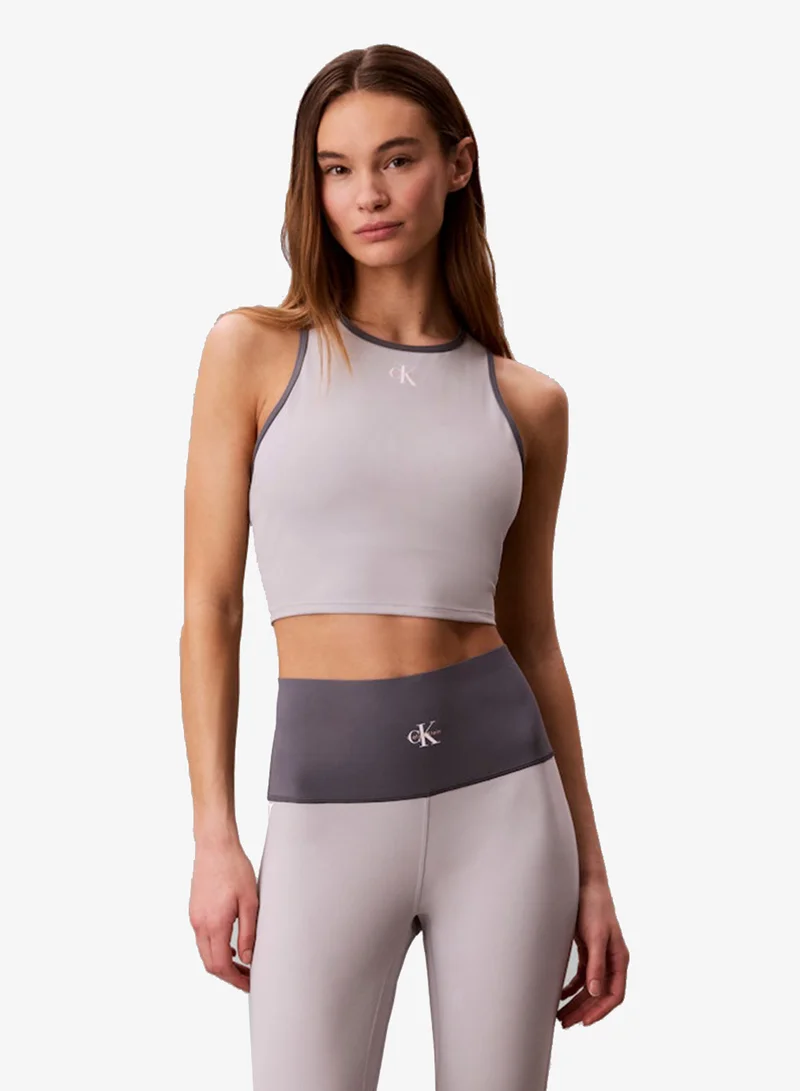 كالفن كلاين سبورت حمالة صدر طويلة برسومات أيقونة سبورت