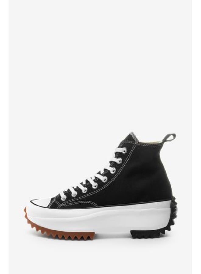 Converse Run Star Hike Trainers Shoes for Women, Girls - Black - Image 2